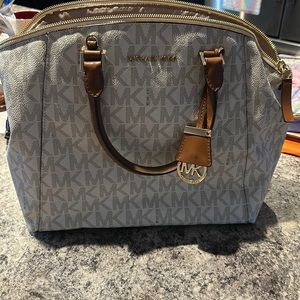 Leather MK purse